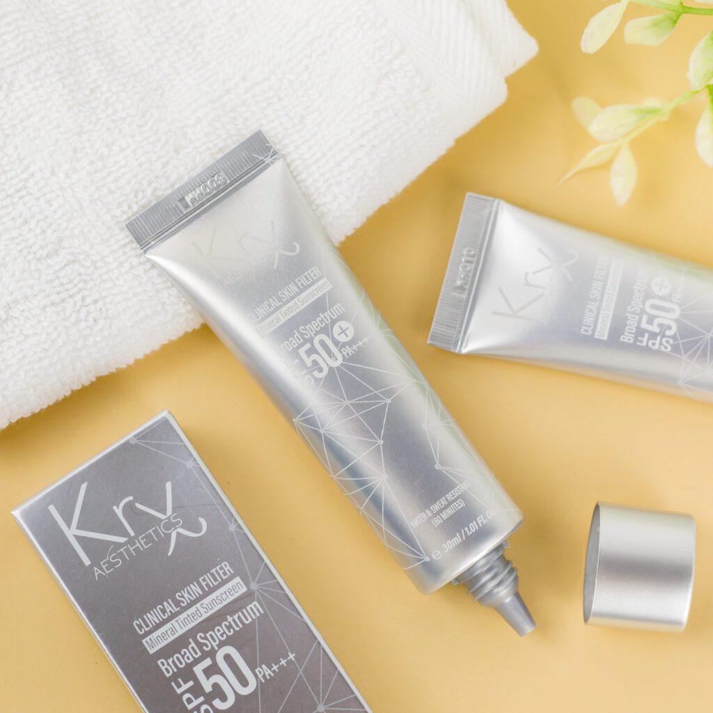 KRX Clinical Skin Filter Tinted Sunscreen - Image 4