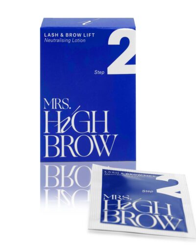 Mrs. Highbrow Lash & Brow Lift Neutralising Lotion Step 2