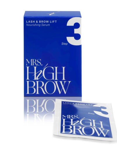 Mrs. Highbrow Lash & Brow Lift Nourishing Serum Step 3