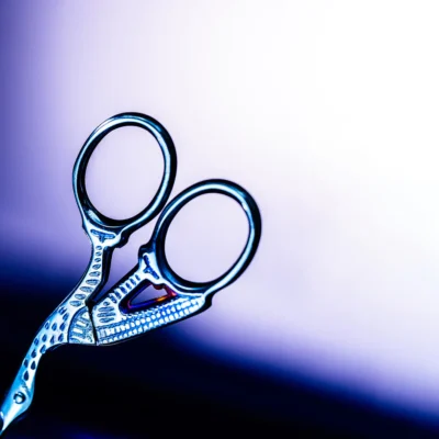 Mrs. Highbrow Brow Scissors Blue Bird - Image 3
